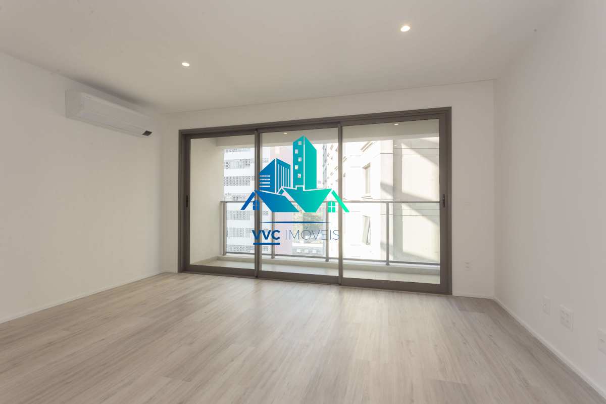 Apartamento Moderno para Locação na Rua Augusta com Varanda - VVC IMÓVEIS