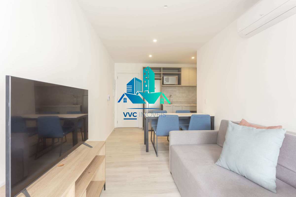 Apartamento para Locação em Pinheiros – 53 m² | 2 Dormitórios | Varanda | Semi Mobiliado | Lazer Completo - VVC IMÓVEIS